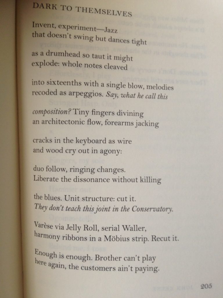 Cecil Taylor Poem